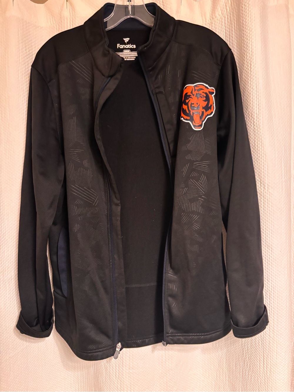 Fanatics Black Jacket with White Logo